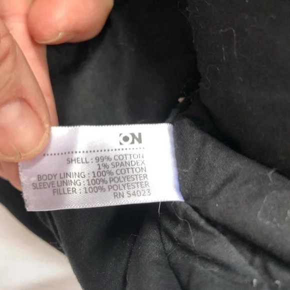 Womens Black Utility Jacket - Picture 12 of 12